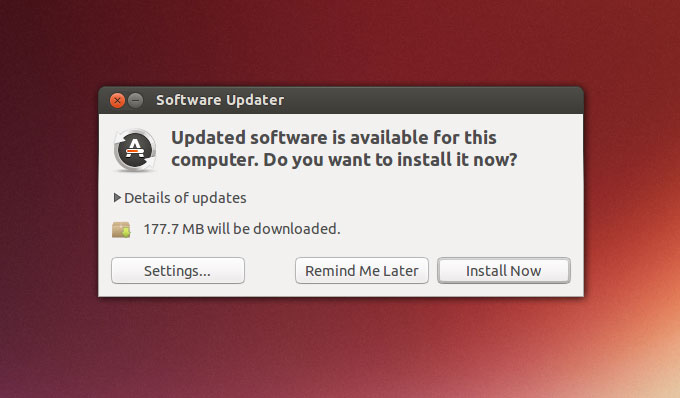 Ubuntu Software Updater